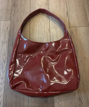 Maroon shoulder bag Red thumbnail 1