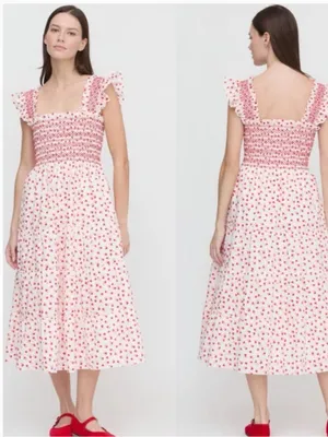 HILL HOUSE- Ellie Nap Dress Lots Of Hearts, S thumbnail 2