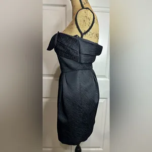 BCBGeneration Strapless Black Cocktail Dress | Size 4 thumbnail 5