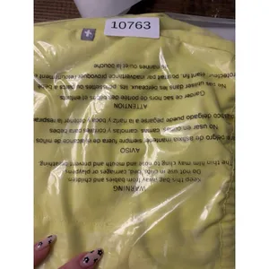 FIGS Marseille Wide Leg Scrub Pants Women Large Petite Neon Yellow thumbnail 8