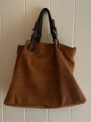 A Rare Sundance Vintage Suede Leather Made In Italy Shoulder Handbag Bag thumbnail 1