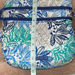 Vera Bradley Women's VBH18‎ Floral Paisley Shoulder Crossbody Bag Blue thumbnail 8