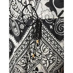 Vintage Y2K Gap Dark Brown Paisley Print Dress Size‎ M thumbnail 10