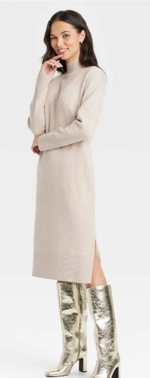 A new day sweater dress thumbnail 1