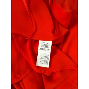 Bardot XL Orange Maxi Dress NWT - Halter Backless Formal Dress Defect Zipper 54" thumbnail 7