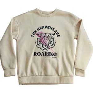 The Heavens Are Roaring Crewneck Sweater Medium M Warm Christian Graphic Apparel thumbnail 1