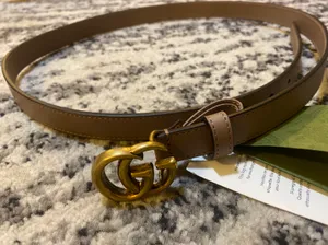 Gucci Leather Belt with Double G Buckle Size 90/36 thumbnail 4