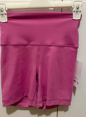 Yogalicious Pink Biker Shorts thumbnail 1