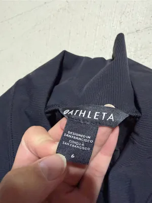 Athleta Black Nolita slim tapered crop pants 6 thumbnail 4
