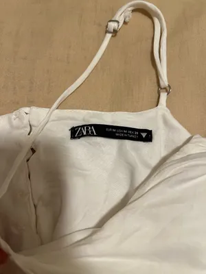 White silk tank top  thumbnail 4