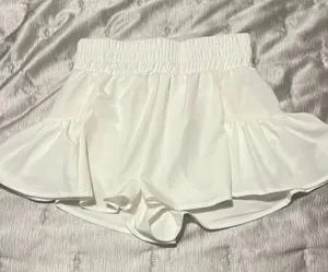Amazon White flare shorts thumbnail 4