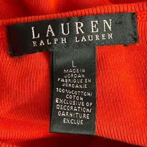 Lauren Ralph Lauren Shirt Orange‎ L thumbnail 7