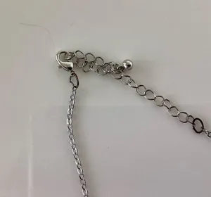 Crystal Snowflake Necklace Gold thumbnail 3