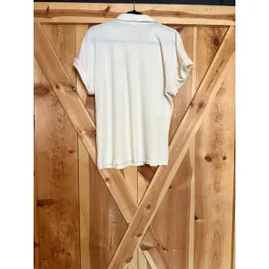 Brooks Brothers Golf Polo White Cotton Jersey Short Sleeve Knit Preppy Casual thumbnail 2