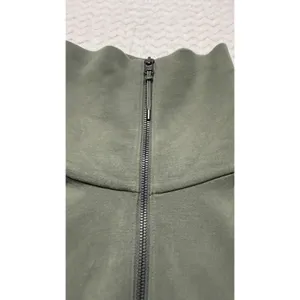 Spanx AirEssentials Half Zip Pullover Olive Green Sweatshirt 1X Tall 4709 thumbnail 4