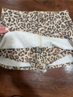 NWOT Stradivarius Denim Skort thumbnail 2