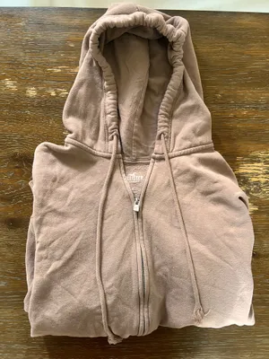 Hollister Brown Zip-Up Sweatshirt thumbnail 2