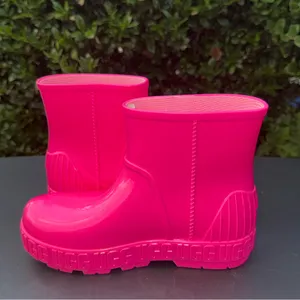 UGG Drizlita Taffy Pink Rain Boot Women’s Size 6 thumbnail 7