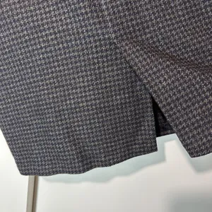 Burberrys Wool‎ Cashmere Donna Pencil Skirt Business Career Herringbone Large 48 thumbnail 3