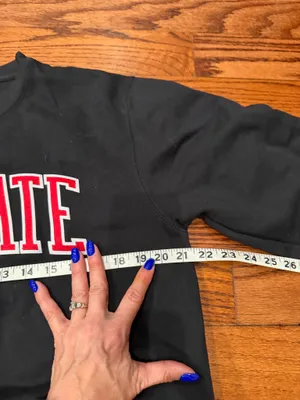 NC State crewneck sweatshirt Black Size undefined thumbnail 3