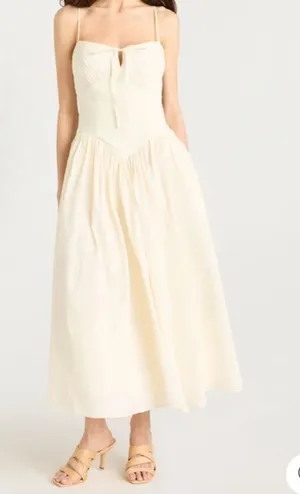 Cinq à Sept ivory Anela dress NWT size 8 thumbnail 1