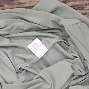NWT Ny Collection Womens Tie Front Knit Sash Pants PITP0788S Oil Green PL thumbnail 6