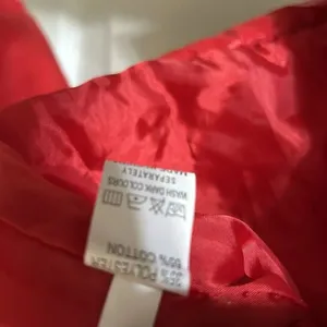 Women’s Red lightweight Puffer Hoodie Jacket(Size Medium) thumbnail 5