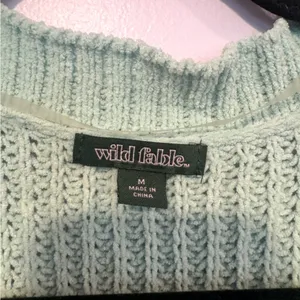 Blue‎ teal wild fable knit cardigan thumbnail 3