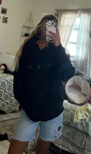 F>R Black Hoodie Size L thumbnail 1