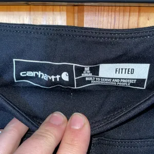 Carhartt Utility pants black tapered pants medium tapered black pants fitted thumbnail 6