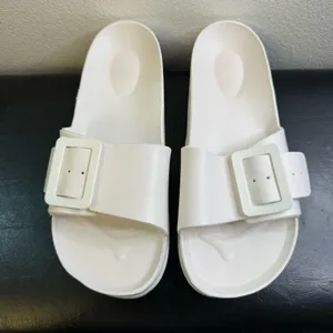 New. Adjustable white shoes Platform Slippers For Women - Ultimate Comfort thumbnail 3