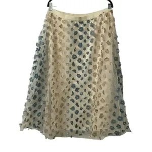 Cato Tulle Mesh Midi Pull on Elastic Waist Midi Skirt(Size Large) thumbnail 2