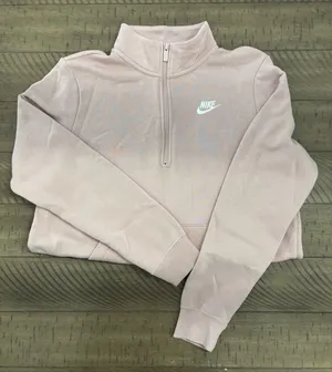 Nike Women’s Light Pink Half-Zip Pullover Sweatshirt thumbnail 1