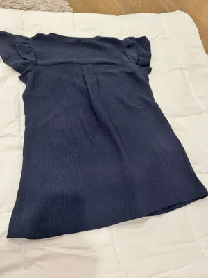 Boutique Navy Blouse thumbnail 4