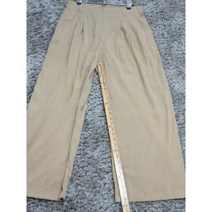 Halara Flex High Waisted Pocket Wide Leg Work Pants Preppy Women’s Size L thumbnail 12