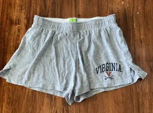 U-Trau Women’s University of Virginia Sweat Shorts Pajama Shorts Super Soft EUC thumbnail 1