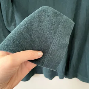 Uniqlo dark green turtleneck‎ long sleeved sweater top winter women size XL thumbnail 3