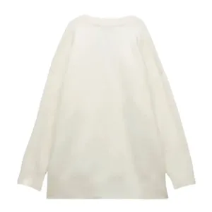 Zara Oversized V-neck Off-White
Cardigan(Size Small) thumbnail 4