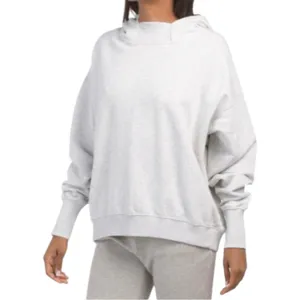 Free People FP Movement Fast Break Cotton Terry Pullover Grey Hoodie XS thumbnail 3