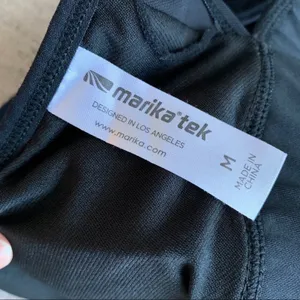 Marika Tek Racer Strappy Black Sports Bra Medium thumbnail 4