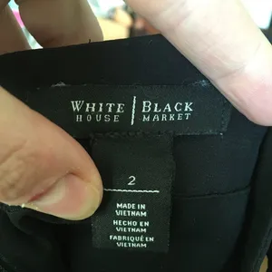 White House Black Market classic dark academia pencil skirt thumbnail 2