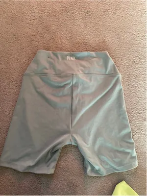 PINK Women's Active Bike Shorts S Sage Green thumbnail 3