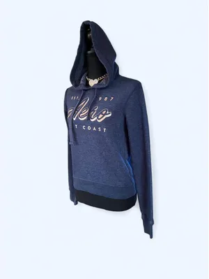 Aeropostale Vintage Y2K preppy East Coast 1987 hoodie size XS 💙 thumbnail 5