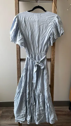 Petal & Pup Maxi Dress Blue thumbnail 3