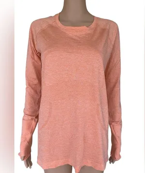 lululemon athletica Peach Long Sleeve Tee thumbnail 2