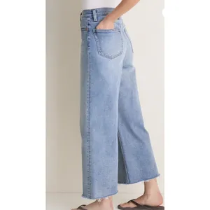 PISTOLA DENIM Bistro High Rise Ultra Wide Leg Lana Crop Sz 25 NEW $188 thumbnail 3
