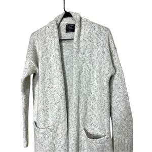 Abercrombie & Fitch Heather‎ Gray Knit Cardigan Size XS thumbnail 2