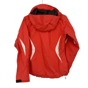 The‎ North Face HyVent Ski Jacket Womens Small Red White Waterproof Hooded Shell thumbnail 7
