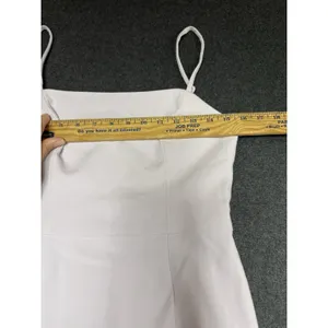 NWT French Connection Whisper Frill Hem Cami Mini Dress 6 Lilac Sachet‎ thumbnail 8