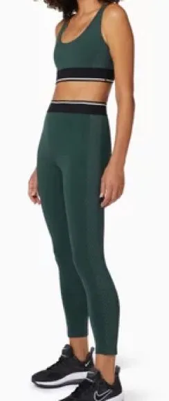 Splits59 Phoenix Highwaist Techflex 7/8 Military Forest Green Leggings Small thumbnail 1